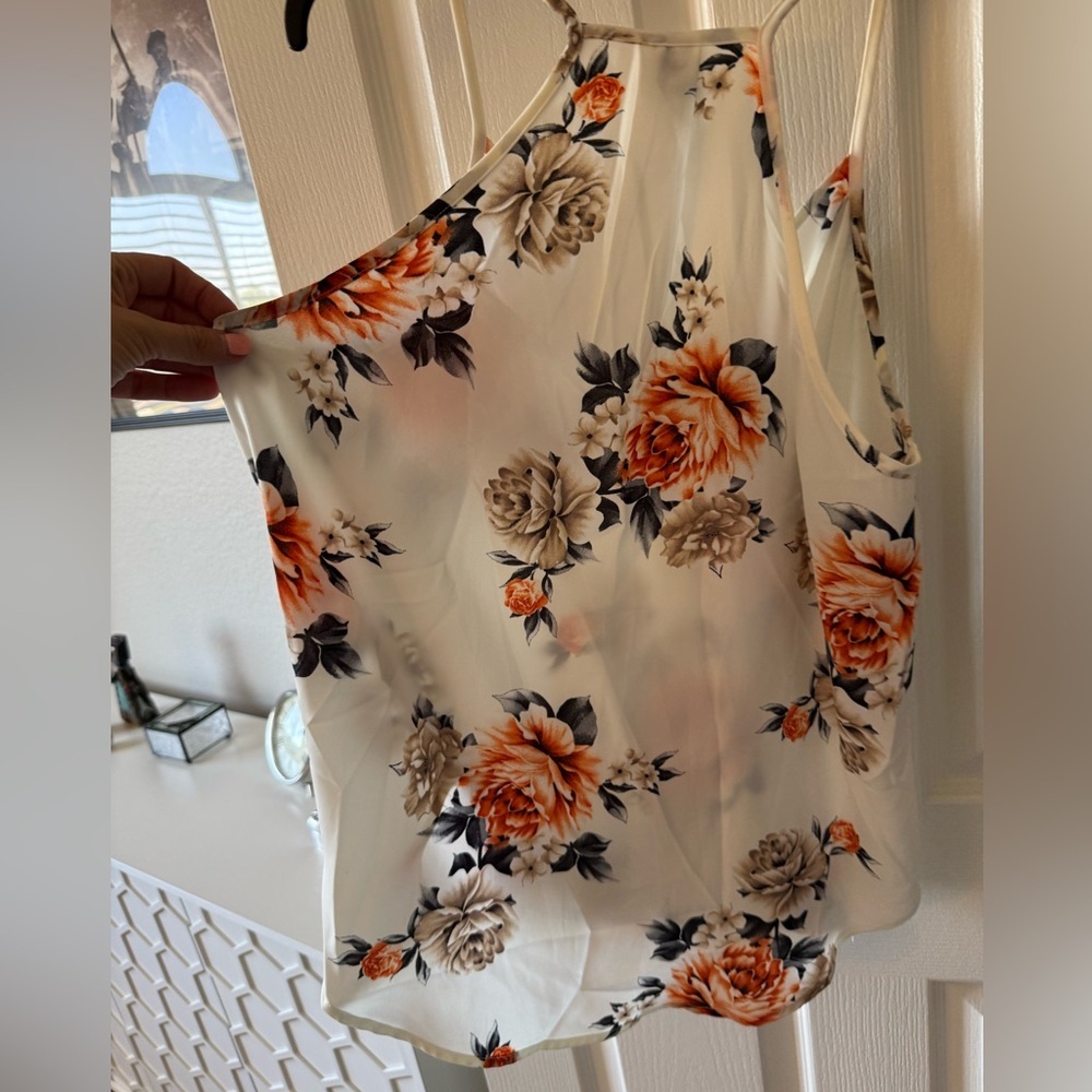 SHEIN Clasi Floral Print High Low Hem Cami Top BUNDLE OF THREE - Picture 13 of 16